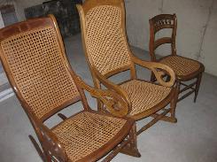 Lincoln Cane Seat & Back Rocking Chairs