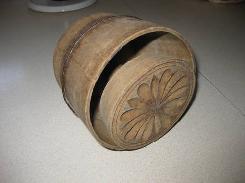Early Wooden Butter Mold 