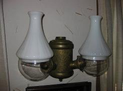  Victorian Angle Lamp