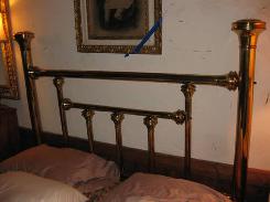 Brass Tubular Full Size Bed