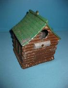 Arcade Log Cabin Alum. Bird Houses