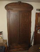 Oak Victorian 2-Door Wardrobe