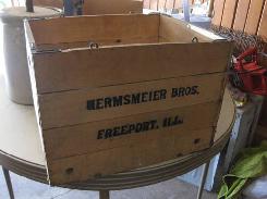 Hermsmeier Bros. Wooden Crate