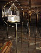 Brass Bird Cages & Stands