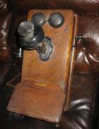 Kellog Oak Wall Telephone