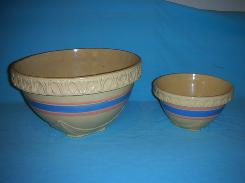 Cream Ware Shoulder Bowls