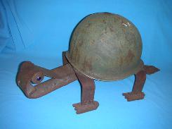 WWII Army Helmet Turtle