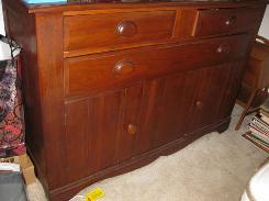 Country Cherry Wood Sideboard