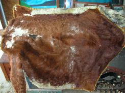 Cow Hide Buggy Blanket