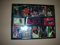 Michael Jordan Collector Card Display 