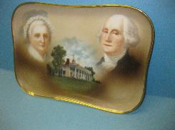  George & Martha Washington Dresser Trays 