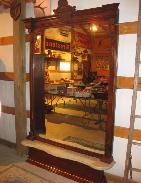 Victorian Walnut Pier Mirror 