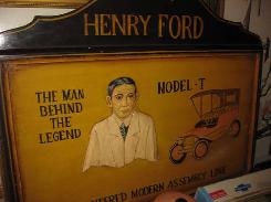 Henry Ford Model T Wooden Sign