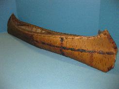 Early Birch Wood Canoe