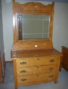 Oak Country Victorian Dresser