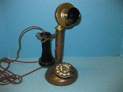 1913 Brass Candlestick Telephone