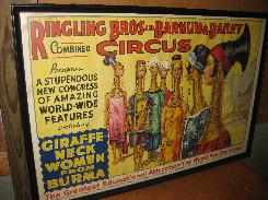 1933 Ringling Bros. & Barnum and Bailey Circus Poster