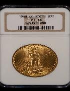 1908 Saint-Gaudens Gold Double Eagle