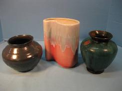 Art Pottery Vases and Bowls 
