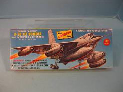 The Lindberg Line B-58 Jet Bomber Scale Model Kit 