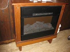 Amish Oak Electric Fireplaces