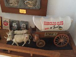 Harolds Club or Bust 1974 Beam Decanter