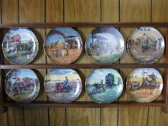 Old Farm Scene Collector Plates