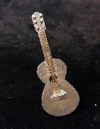 Sterling Silver Guitar Pins 
