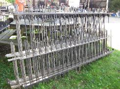    Antique Iron Grave Yard Fence