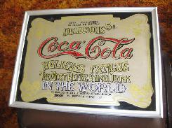 Coca Cola Mirror Sign