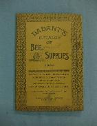 Dadant's 1923 Bee Supplies Catalog 