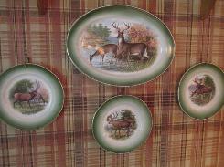 Limoges HP Game Plates