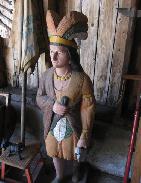 Molded Cigar Store Indian