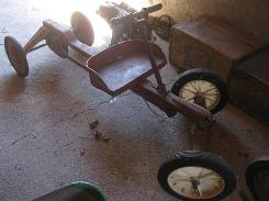 Early Push/ Pull Driven Pedal Car