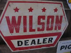 Wilson Dealer Sign 