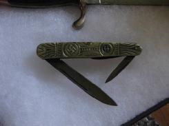 German Nazi SS Pocket Knife 
