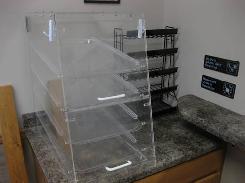  Counter Top 4-Tray Bakery Display Cases