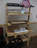 Wooden Antique Merchandise Cart