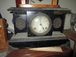Waterbury Cast Iron Mantle Clock