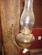 Victorian Kerosene Bracket Lamps