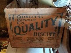 Quality Biscuit Wooden Crate