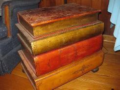 Antique Book 4 Drawer Cabinet 