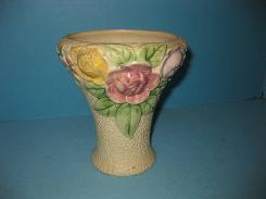 Roseville Rozane Floral Vase 