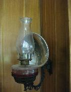 Victorian Bracket Lamps w/ Mercury Reflectors 