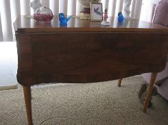 French Drop Leaf Dining Table 