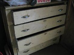 Painted 4 Drawer Chest 