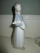 Lladro Figurine 'Girl with Pig'