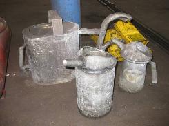 Galvanized Oil Cans 