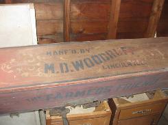  M.D. Woodruff 1890's Corn Planter Box