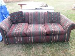 Southwest Pattern Sleeper Sofa